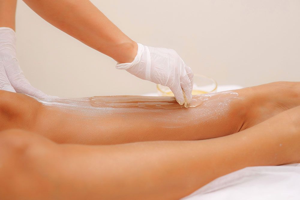 Sugaring hair removal at ECO Skin Studio